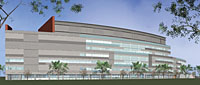 Drawing of the NBACC facility