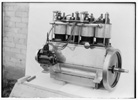  Magneto side of the Wright four-cylinder motor used in 1911 