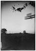  Left front view of flight 46, Orville turning to the left, in the last photographed flight of 1905; Huffman Prairie, Dayton, Ohio 
