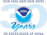 NOAA 30 year logo