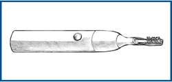 Illustration of a power toothbrush