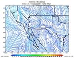 500 mb wind  image from the latest RUC model run