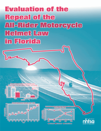Evaluation of the Repeal of the All-Rider Motorcycle Helmet Law in Florida