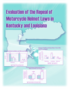 cover graphic showing 3 graphs and motorcycle picture