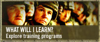 What will I learn? Explore training programs.