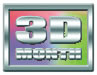 3-D month logo