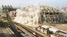 Kingdome explosion