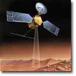 artist's concept of Mars Reconnaissance Orbiter