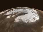 North pole of Mars
