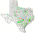 Image of streamflow gauges in Texas