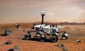 Mars Science Laboratory with Arm Extended, Artist's Concept