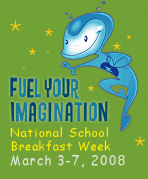 National School Breakfast Week 2008 Graphic