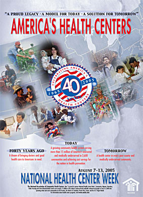 National Health Center Week Graphic