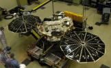 Both Solar Arrays Open on Phoenix Mars Lander