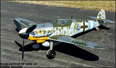 Messerschmitt Bf 109G-10 Gustav