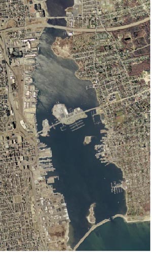 New Bedford Aerial View