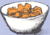 Image of a bowl of dried fruit