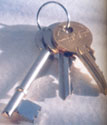 A set of house keys