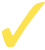 Yellow check mark