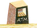 {ATM machine image}