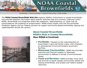 Brownfields Site Home Page