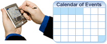 Go to calendar of events