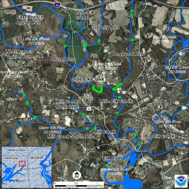 Little Elk Creek GPS Locations