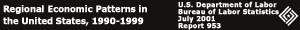 Regional Economic Patterns in the United States, 1990-1999