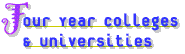 Four-Year Colleges