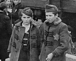 Yisrael and Zelig Jacob, the younger brothers of Lili Jacob, from the Auschwitz Album.