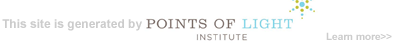This site is generated by Points of Light Institute