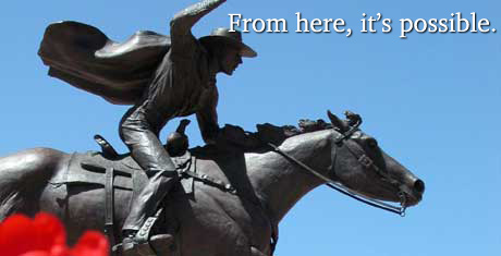 Masked Rider Statue