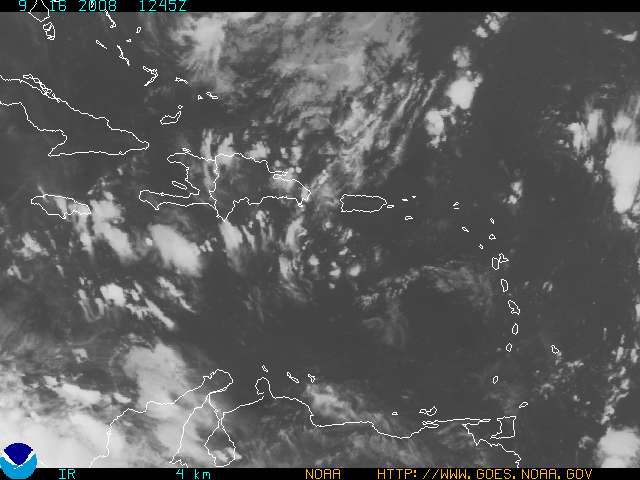 Satelite Image for Puerto Rico and U.S. Virgin Islands