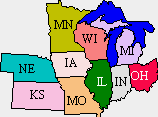 Region 5 State Image Map