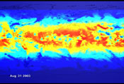 August 31, 2003 Ground Level UV Exposure