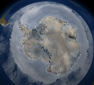 Image of Antarctica Observations of Ice