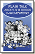 Plain Talk About Child Immunizations booklet cover