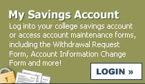 College Savings Account Login and Maintenance Forms