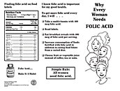 Why Every Woman Needs Folic Acid