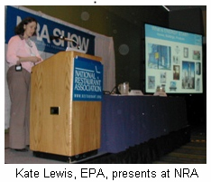 Kate Lewis, EPA, presents at NRA