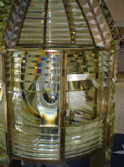 A photo of a Fresnel lens