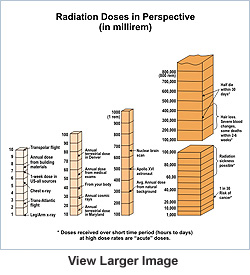 Radiation Doses in Perspective (in millirem)