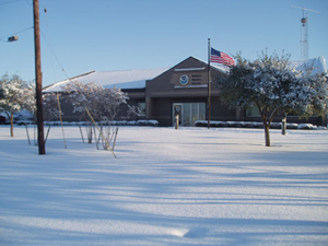 Snow in Corpus Christi, Texas on Christmas Day, 2004