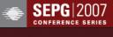 SEPG 2007 Conference Logo