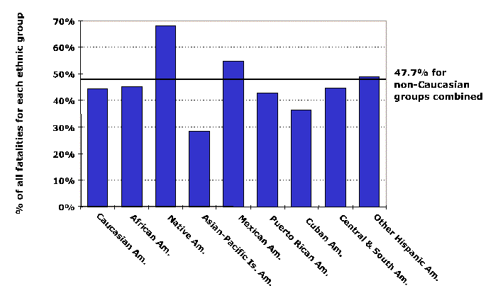 Image 2. Alcohol-related fatalities by ethnic group
