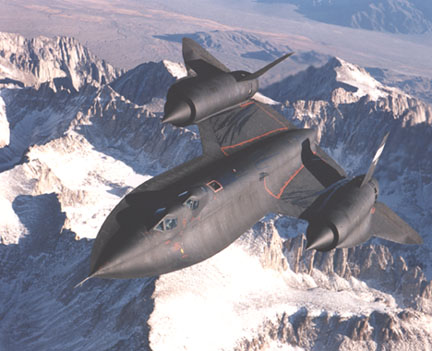 The SR-71 'Blackbird' first flew on December 22, 1964. It was based on the OXCART design and incorporated stealthy features.

