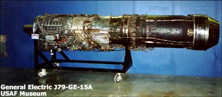 GE J79 turbojet engine