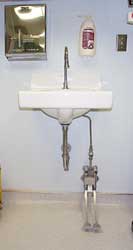 Foot-Operated Sink
