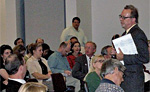 NRC's Chip Cameron facilitated a public meeting in Waynesboro, Ga.