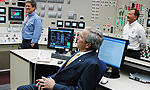 President Bush visited the Browns Ferry1 nuclear plant near Decatur, Ala., last week following the NRC's rigorous safety review and approval to restart the plant after its lengthly shutdown. NRC Chairman Dale Klein addressed plant personnel, also.